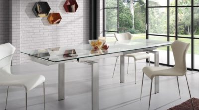 Muebles-mesa-de-Comedor-Cristal-Extensible-Corona