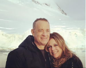 Tom Hanks y Rita Wilson