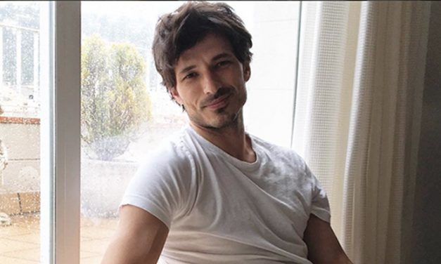 Andrés Velencoso, víctima de una extraña infección