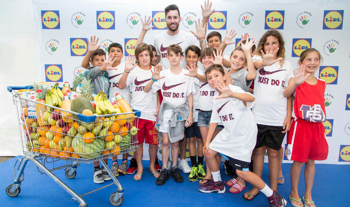 Rudy anota un triple por la alimentación sana