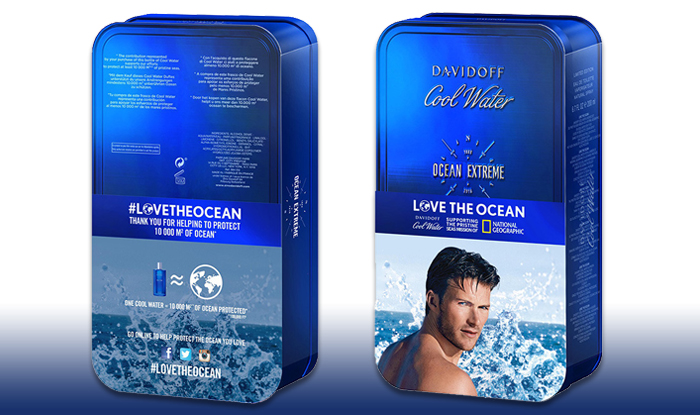 Davidoff Cool Water protege los océanos