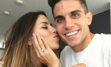 Melissa Jiménez se casa con Marc Bartra