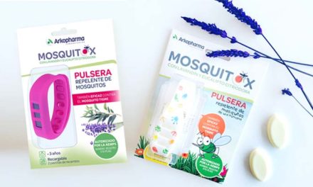 Picaduras a raya con las pulseras Mosquitox