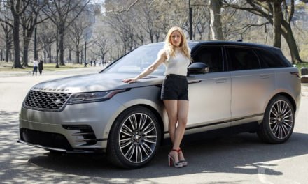 Ellie Goulding conduce el nuevo Range Rover Velar en Nueva York