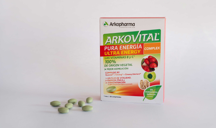 Un comprimido al día de Arkovital Pura Energía y ¡adiós cansancio!