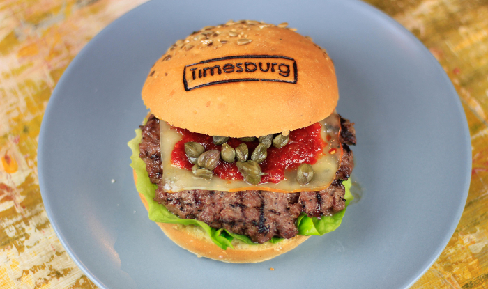 La hamburguesa más veraniega de Timesburg, con sabor balear