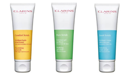 Renueva la piel de tu rostro con los nuevos tratamientos exfoliantes de Clarins