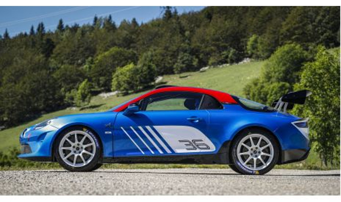 Alpine presenta la espectacular versión A 110 Rally