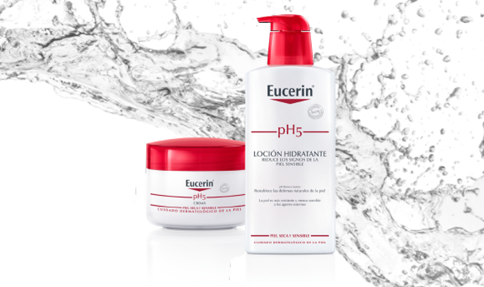 Piel siempre hidratada y libre de irritaciones con Eucerin