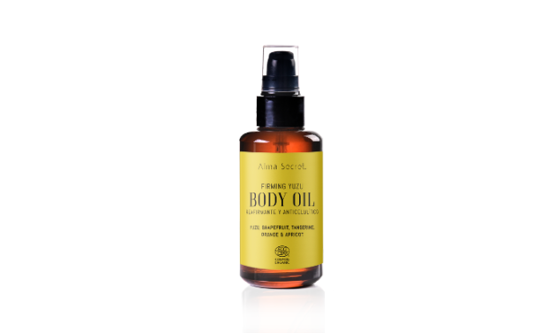 FIRMING YUZU BODY OIL, de Alma Secret, HIDRATA Y REAFIRMA TU PIEL