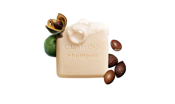 Shampooing Solide Nourrissant Clarins, suave con el planeta