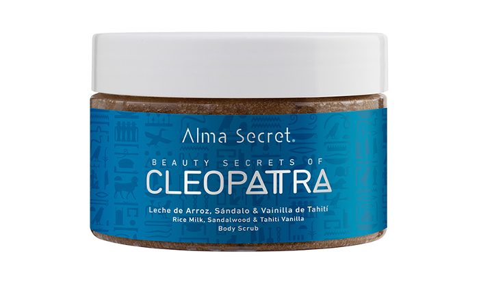 Exfoliante corporal Cleopatra para conseguir un bronceado duradero