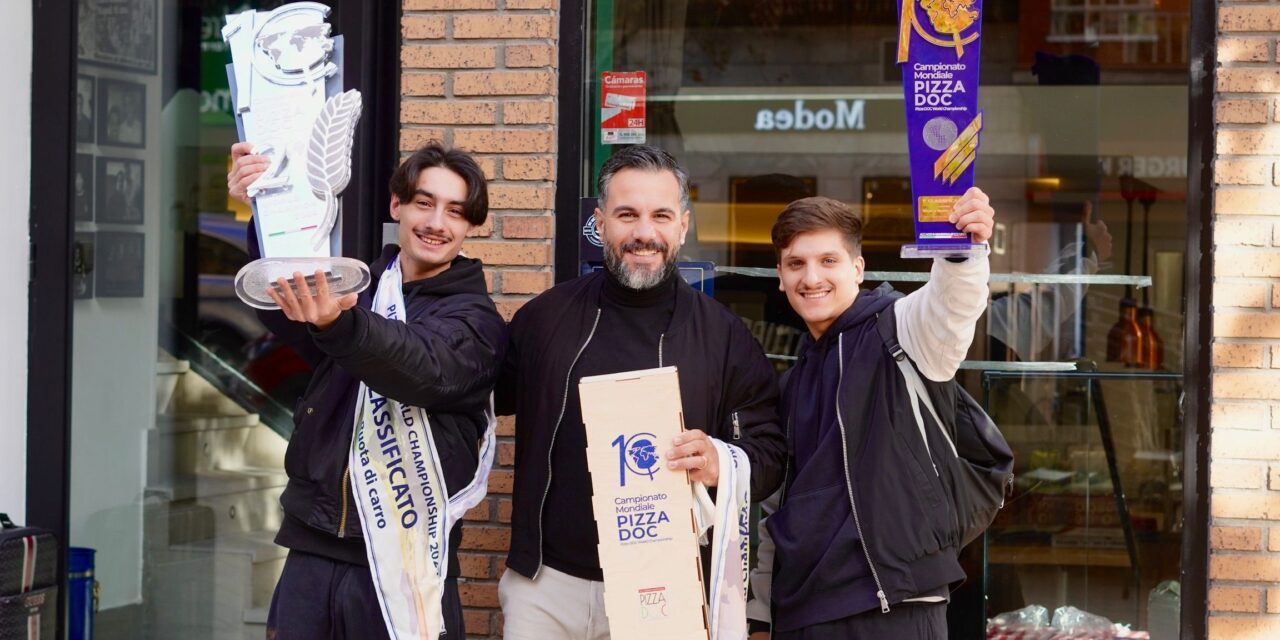 El restaurante Totó e Peppino se alza con tres galardones en la 10ª Edición del Campeonato Mundial de Pizza DOC
