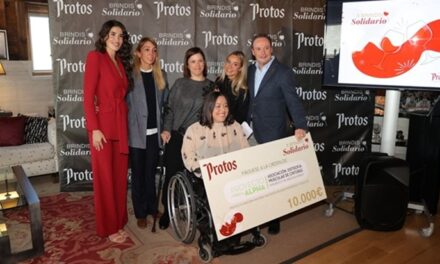 LIDIA TORRENT, MADRINA DE LUJO DEL BRINDIS SOLIDARIO DE BODEGAS PROTOS